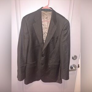 Lauren Ralph Lauren Wool Cashmere Blend Houndstooth Blazer 40L